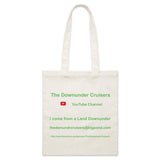 The DUCs AS Colour- Parcel Canvas Tote Bag